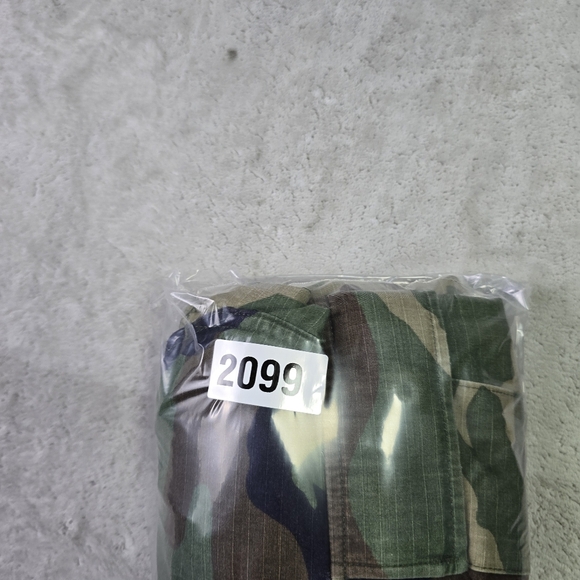 Vintage Military Cargo Pants Mens Medium Long Trousers Weather Woodland Combat - Picture 9 of 9